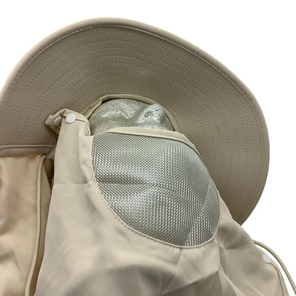 Baobipuo Uv Protection Outdoor Safari Sun Hat With Neck Flap & Mesh Panels - Picture 5 of 5